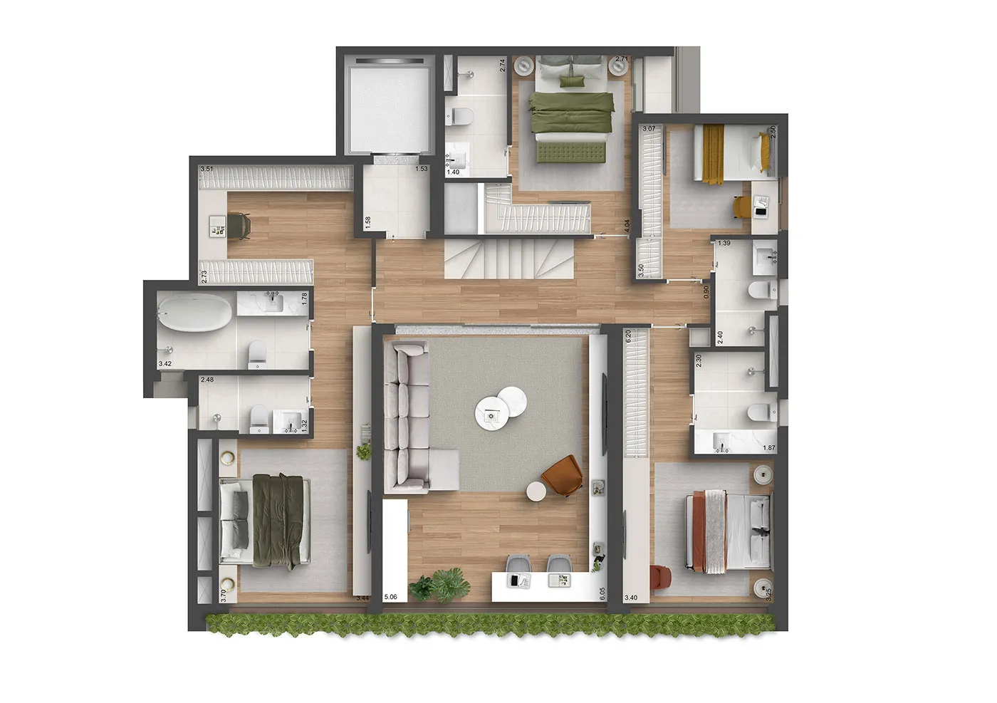 Duplex-312m²
