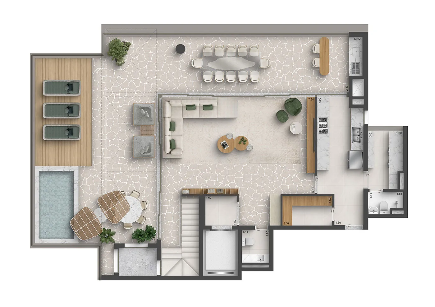 Duplex-399m²